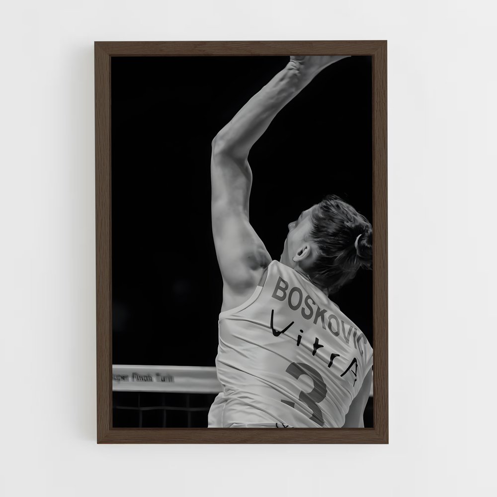 Poster Tijana de boskovic – affiche Volleyball (vue 5)